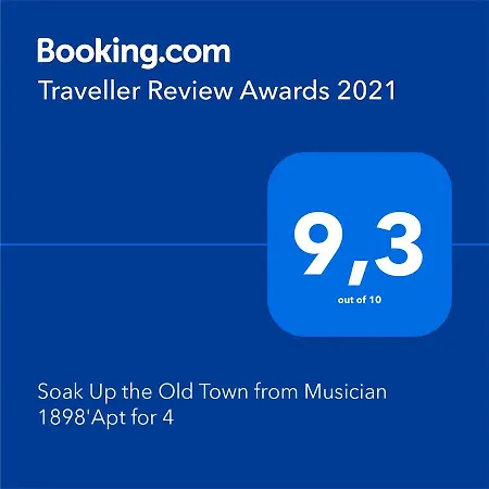 Soak Up The Old Town From Musician 1898'apt For 4 Apartment *